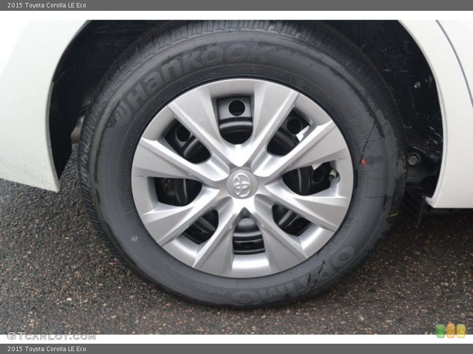 2015 Toyota Corolla LE Eco Wheel and Tire Photo #101133940