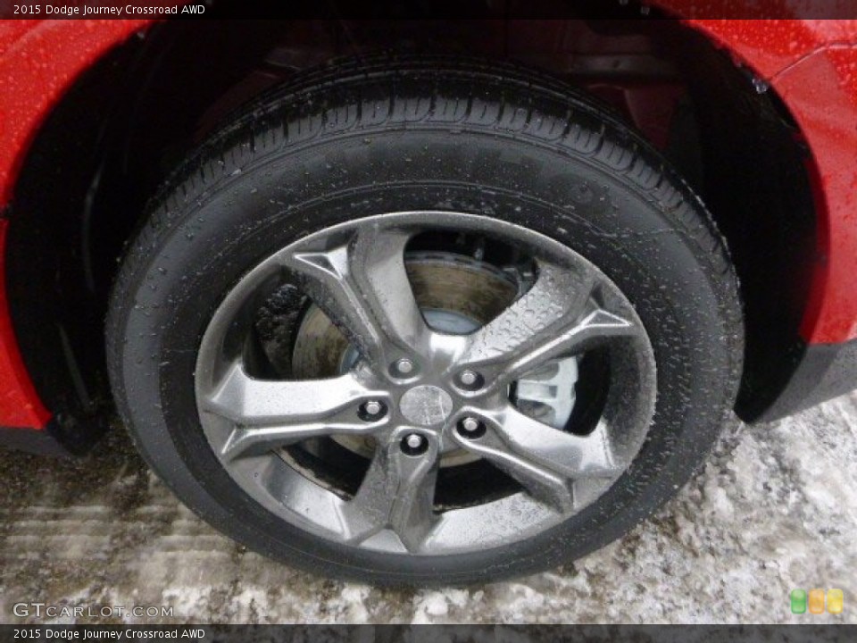 2015 Dodge Journey Crossroad AWD Wheel and Tire Photo #101146102