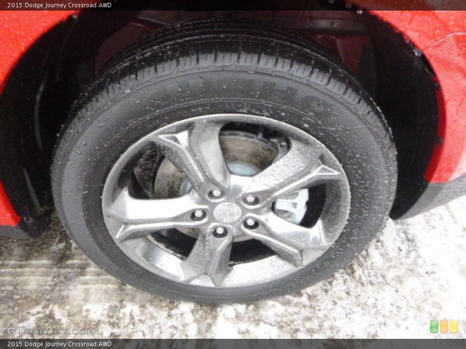 2015 Dodge Journey Crossroad AWD Wheel and Tire Photo #101146164