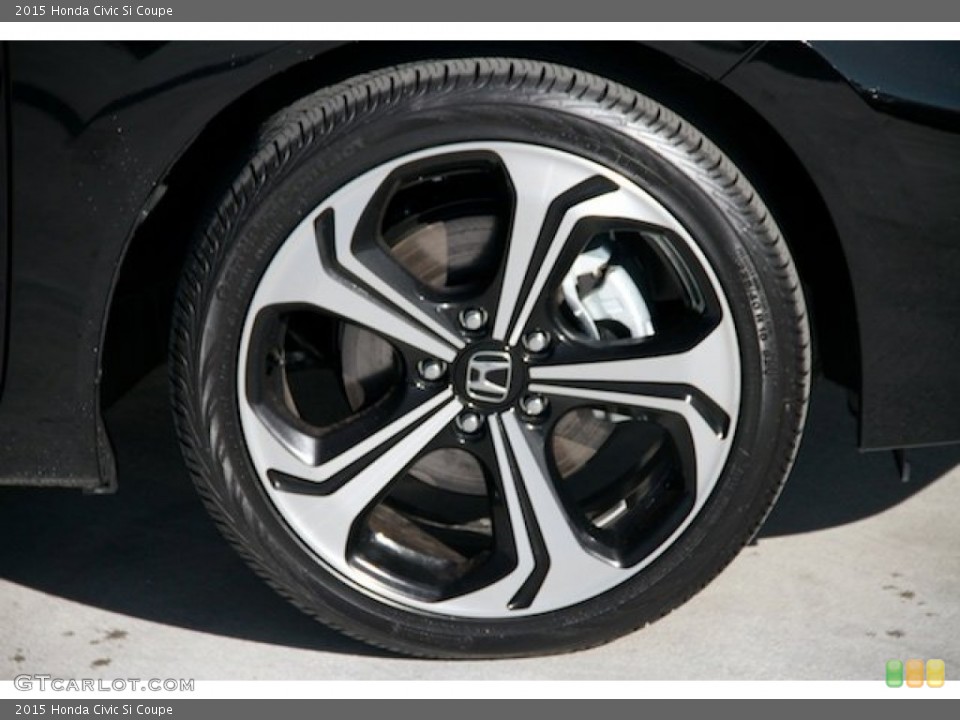 2015 Honda Civic Si Coupe Wheel and Tire Photo #101146588