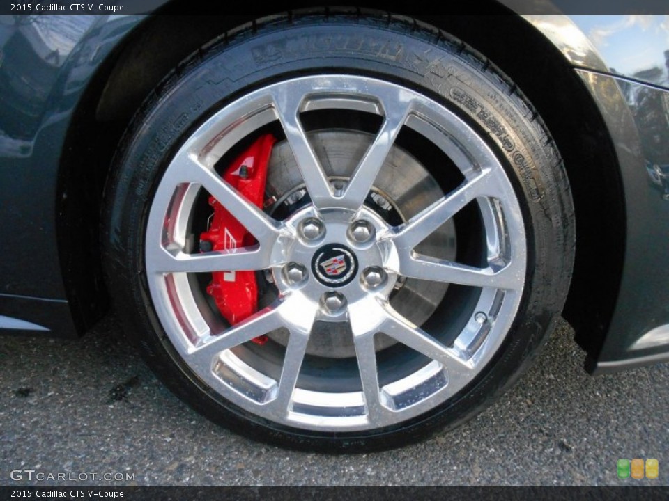 2015 Cadillac CTS V-Coupe Wheel and Tire Photo #101150227