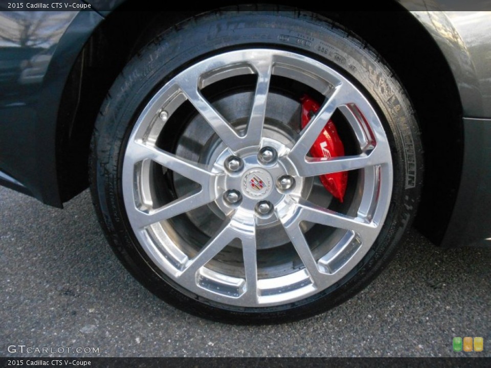 2015 Cadillac CTS V-Coupe Wheel and Tire Photo #101150251