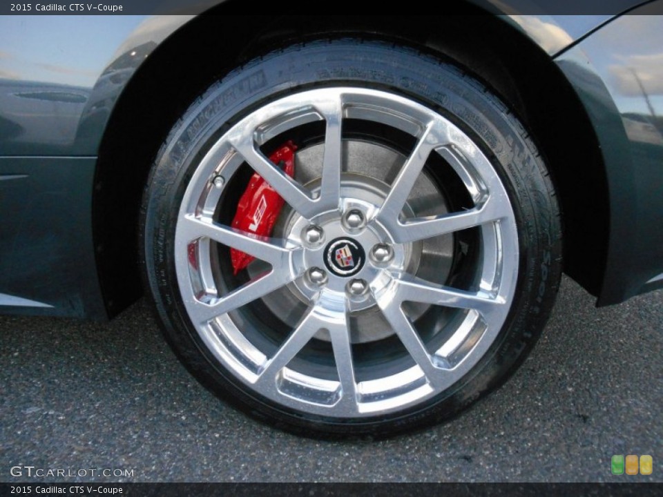 2015 Cadillac CTS V-Coupe Wheel and Tire Photo #101150272
