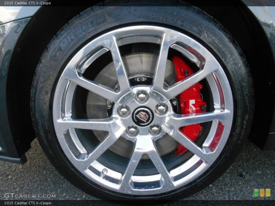2015 Cadillac CTS V-Coupe Wheel and Tire Photo #101150290