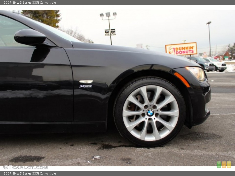 2007 BMW 3 Series 335i Convertible Wheel and Tire Photo #101152030