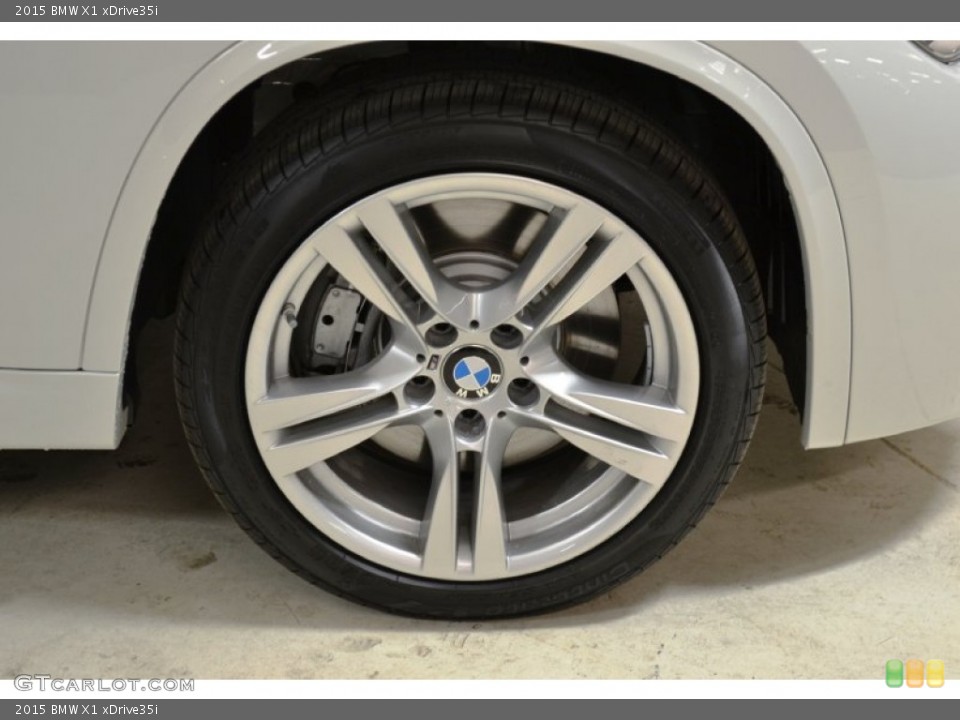 2015 BMW X1 xDrive35i Wheel and Tire Photo #101154349