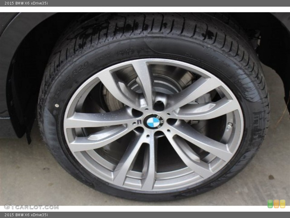 2015 BMW X6 xDrive35i Wheel and Tire Photo #101157202