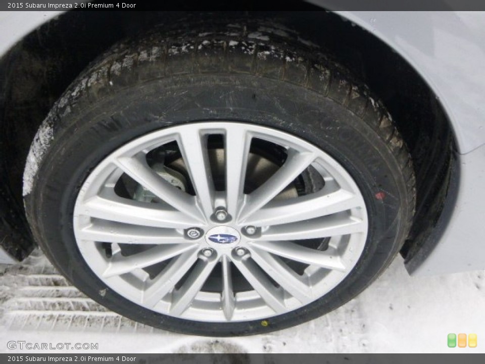 2015 Subaru Impreza 2.0i Premium 4 Door Wheel and Tire Photo #101168916