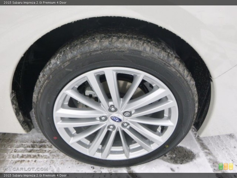 2015 Subaru Impreza 2.0i Premium 4 Door Wheel and Tire Photo #101169324