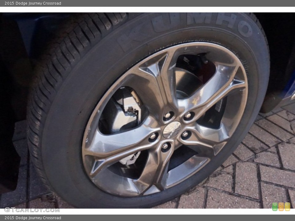 2015 Dodge Journey Crossroad Wheel and Tire Photo #101216055