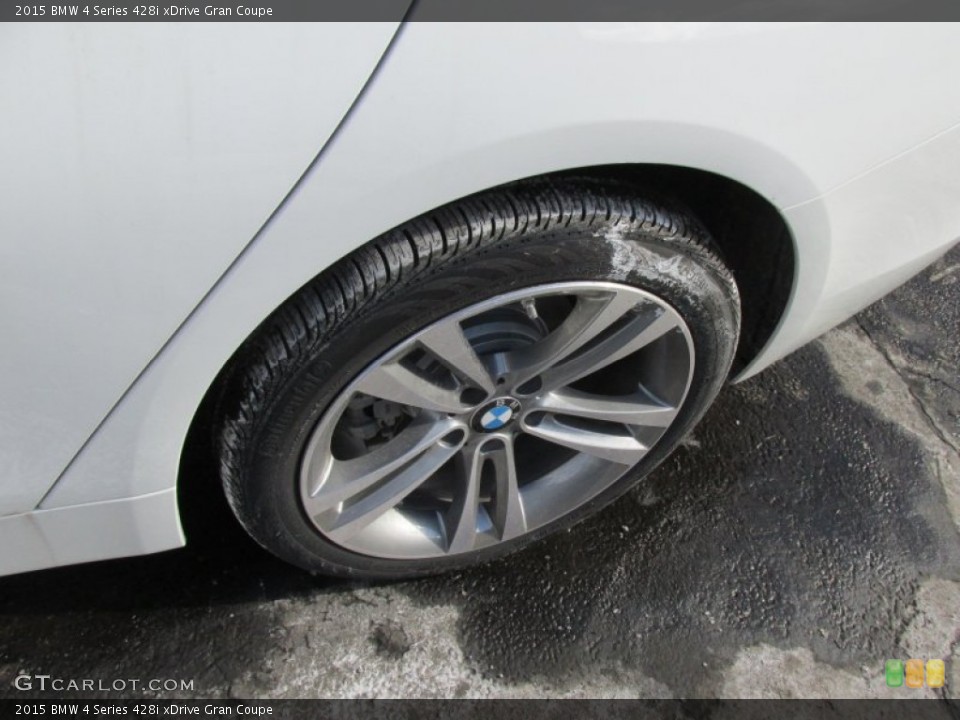2015 BMW 4 Series 428i xDrive Gran Coupe Wheel and Tire Photo #101218353