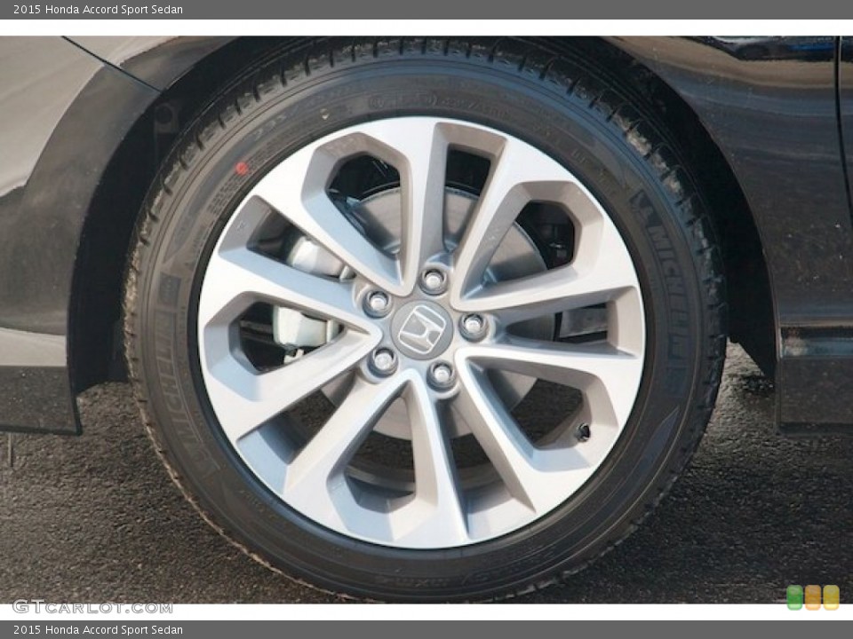2015 Honda Accord Sport Sedan Wheel and Tire Photo #101226270