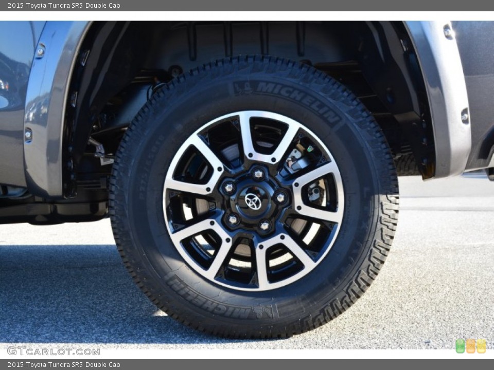 2015 Toyota Tundra SR5 Double Cab Wheel and Tire Photo #101232177