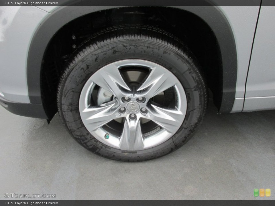 2015 Toyota Highlander Limited Wheel and Tire Photo #101285081