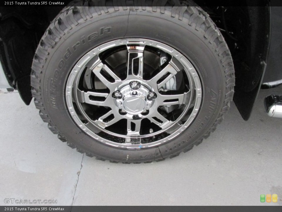 2015 Toyota Tundra SR5 CrewMax Wheel and Tire Photo #101301354