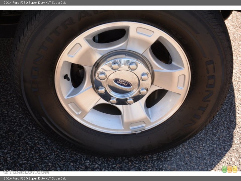 2014 Ford F250 Super Duty XLT SuperCab Wheel and Tire Photo #101308467