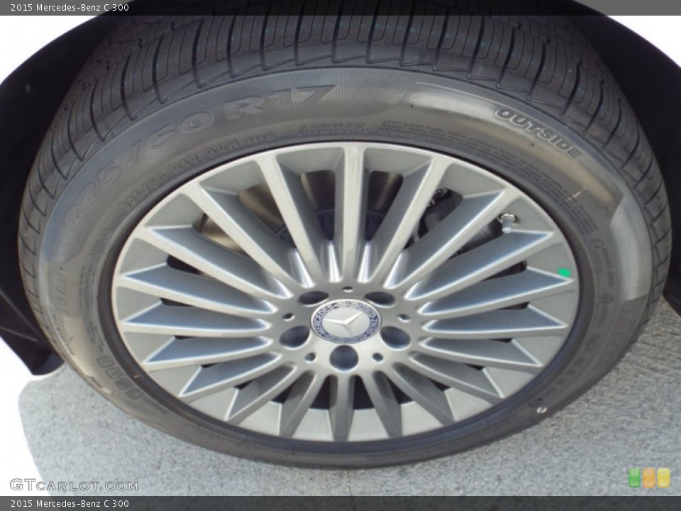 2015 Mercedes-Benz C 300 Wheel and Tire Photo #101310168