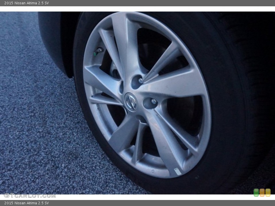 2015 Nissan Altima 2.5 SV Wheel and Tire Photo #101311509