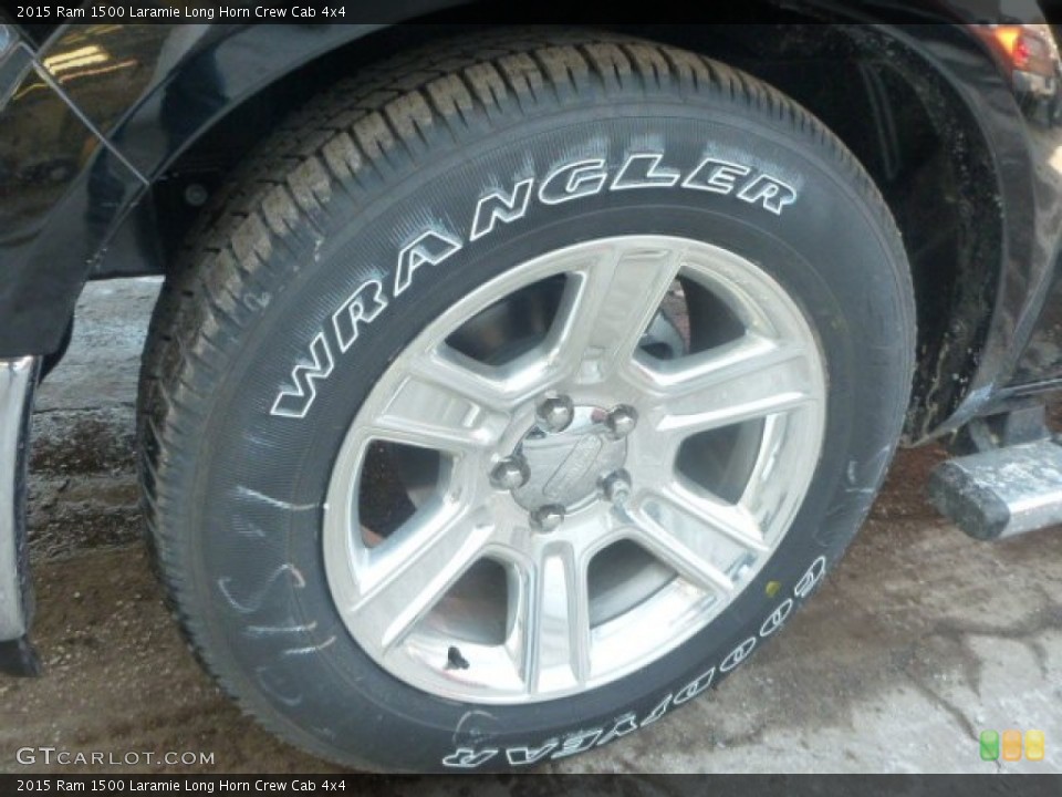 2015 Ram 1500 Laramie Long Horn Crew Cab 4x4 Wheel and Tire Photo #101313018