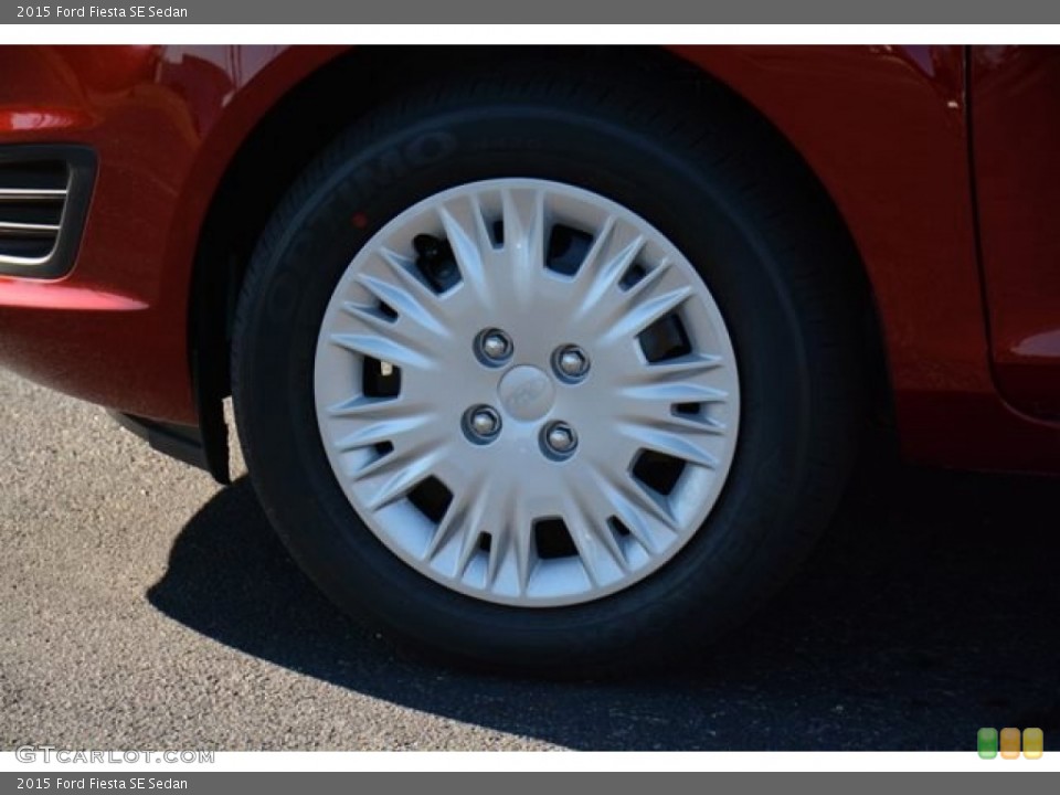 2015 Ford Fiesta SE Sedan Wheel and Tire Photo #101315832