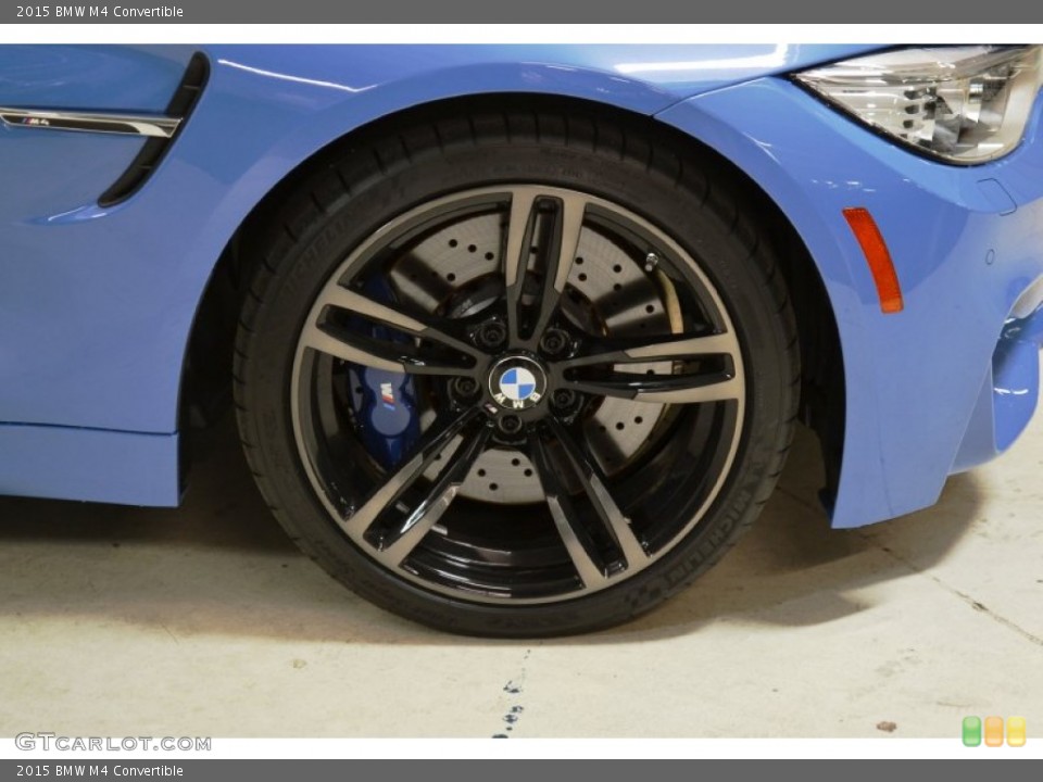 2015 BMW M4 Convertible Wheel and Tire Photo #101319552