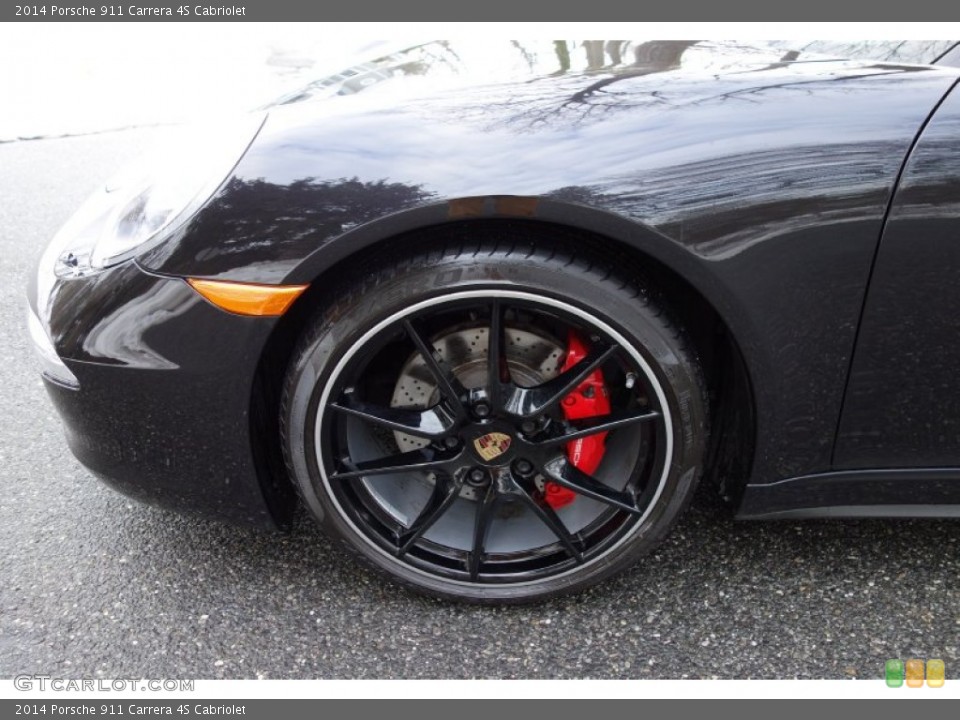 2014 Porsche 911 Carrera 4S Cabriolet Wheel and Tire Photo #101338881