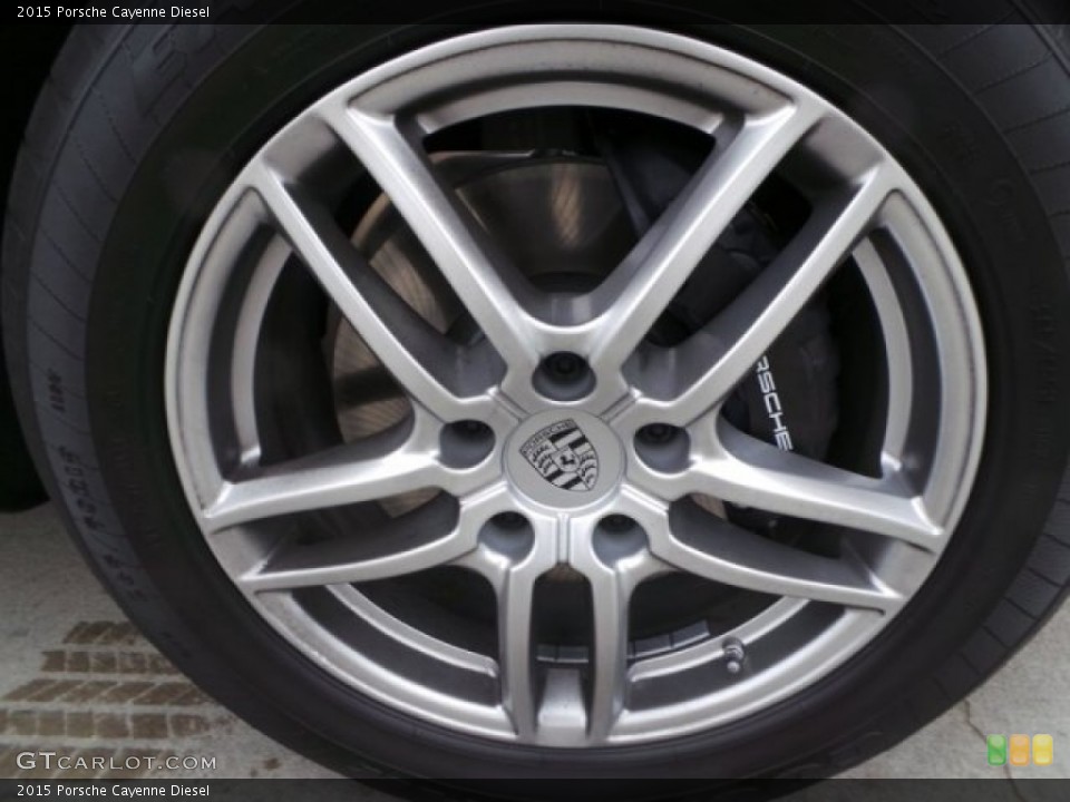 2015 Porsche Cayenne Diesel Wheel and Tire Photo #101349798