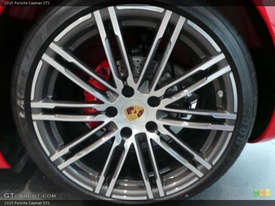 2015 Porsche Cayman GTS Wheel and Tire Photo #101351742