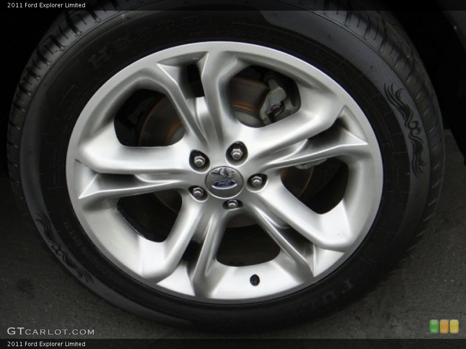 2011 Ford Explorer Limited Wheel and Tire Photo #101361955