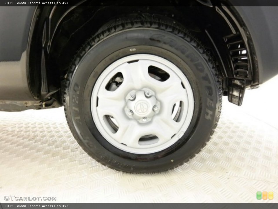 2015 Toyota Tacoma Access Cab 4x4 Wheel and Tire Photo #101362830