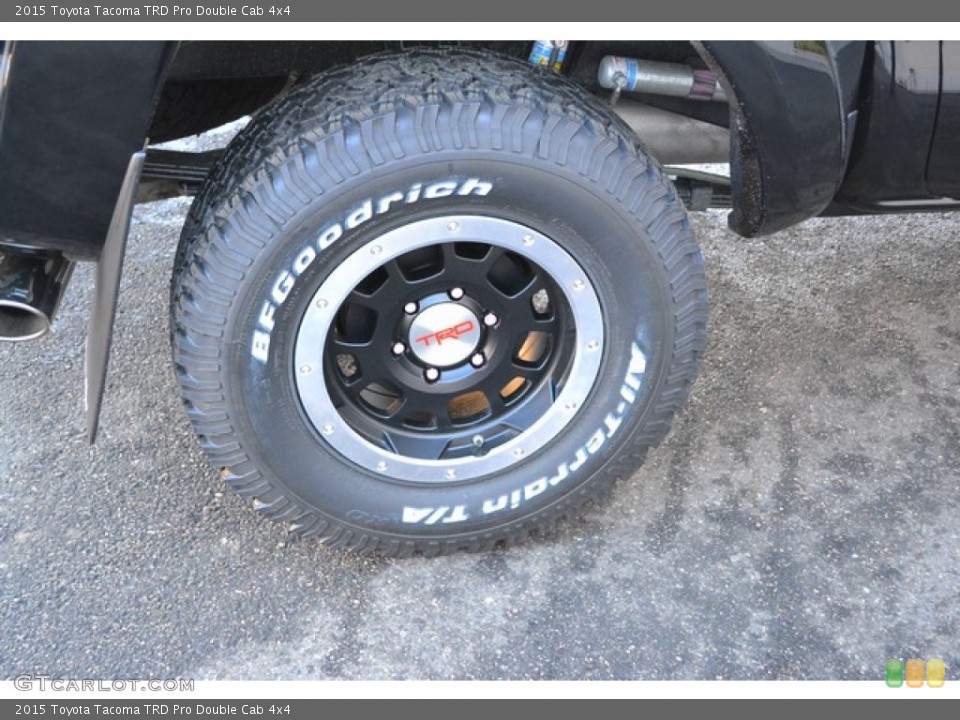 2015 Toyota Tacoma TRD Pro Double Cab 4x4 Wheel and Tire Photo #101366082
