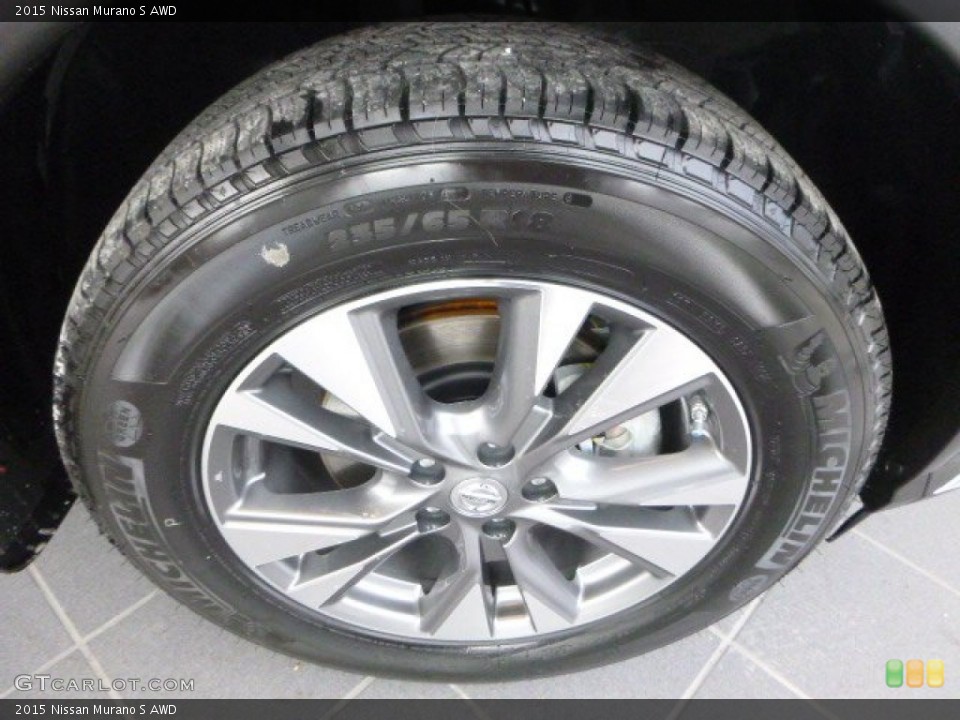 2015 Nissan Murano S AWD Wheel and Tire Photo #101366577