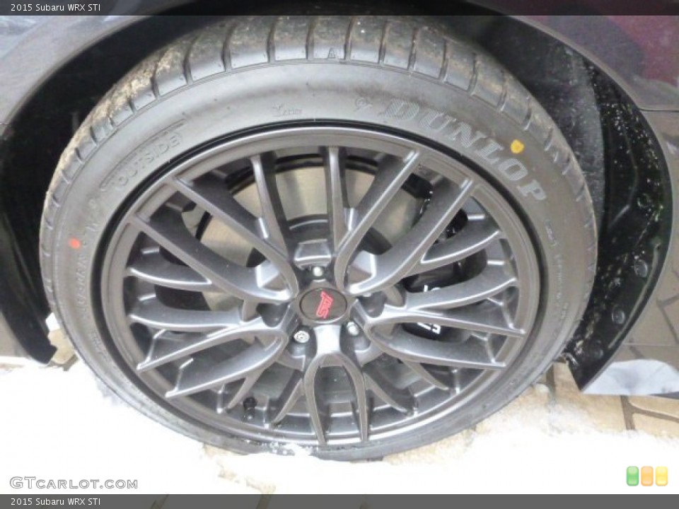 2015 Subaru WRX STI Wheel and Tire Photo #101373129