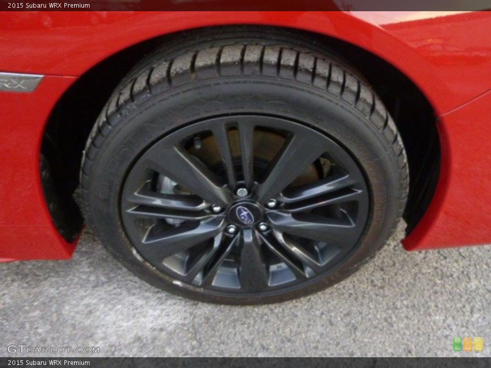 2015 Subaru WRX Premium Wheel and Tire Photo #101373537
