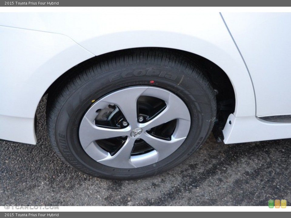 2015 Toyota Prius Four Hybrid Wheel and Tire Photo #101379069