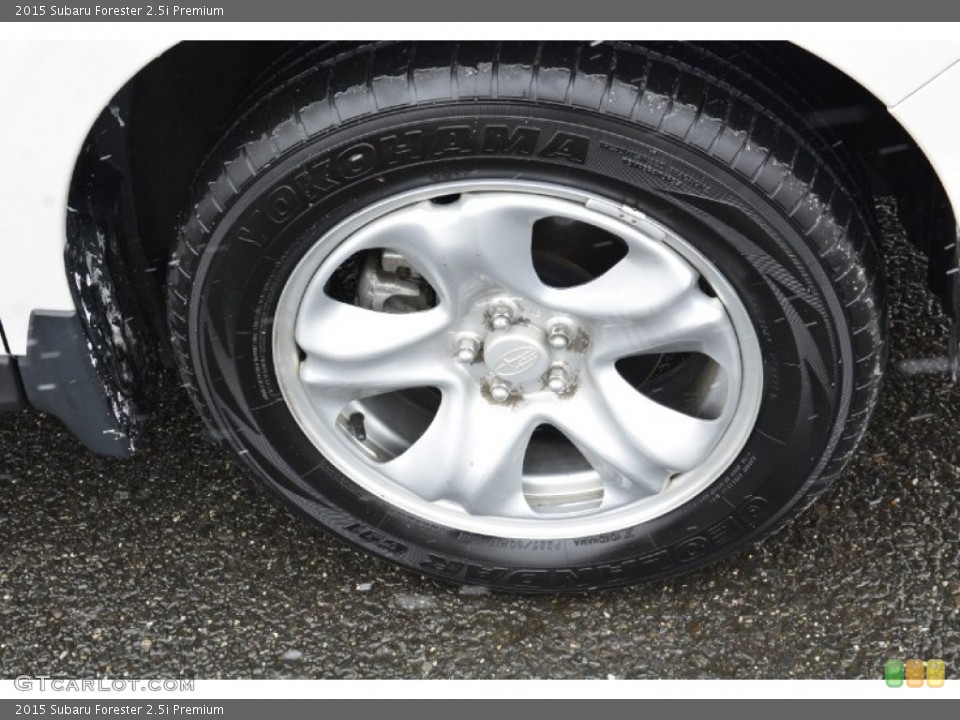 2015 Subaru Forester 2.5i Premium Wheel and Tire Photo #101381760