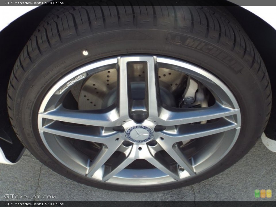 2015 Mercedes-Benz E 550 Coupe Wheel and Tire Photo #101406325