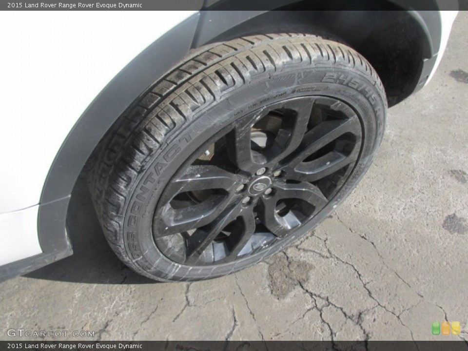 2015 Land Rover Range Rover Evoque Dynamic Wheel and Tire Photo #101413990