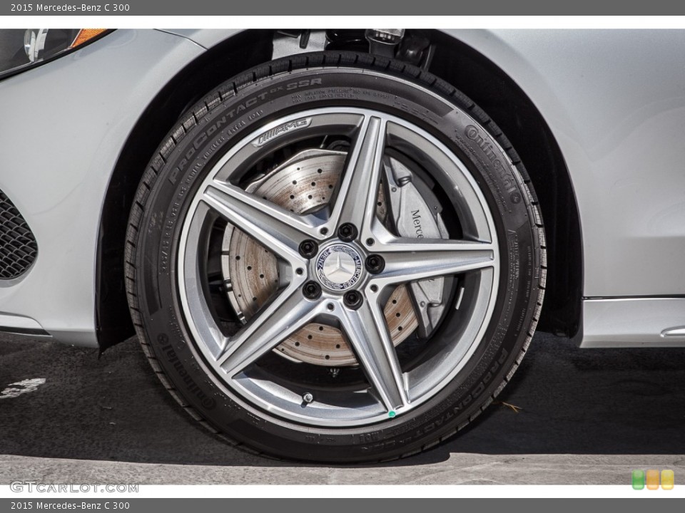 2015 Mercedes-Benz C 300 Wheel and Tire Photo #101417188