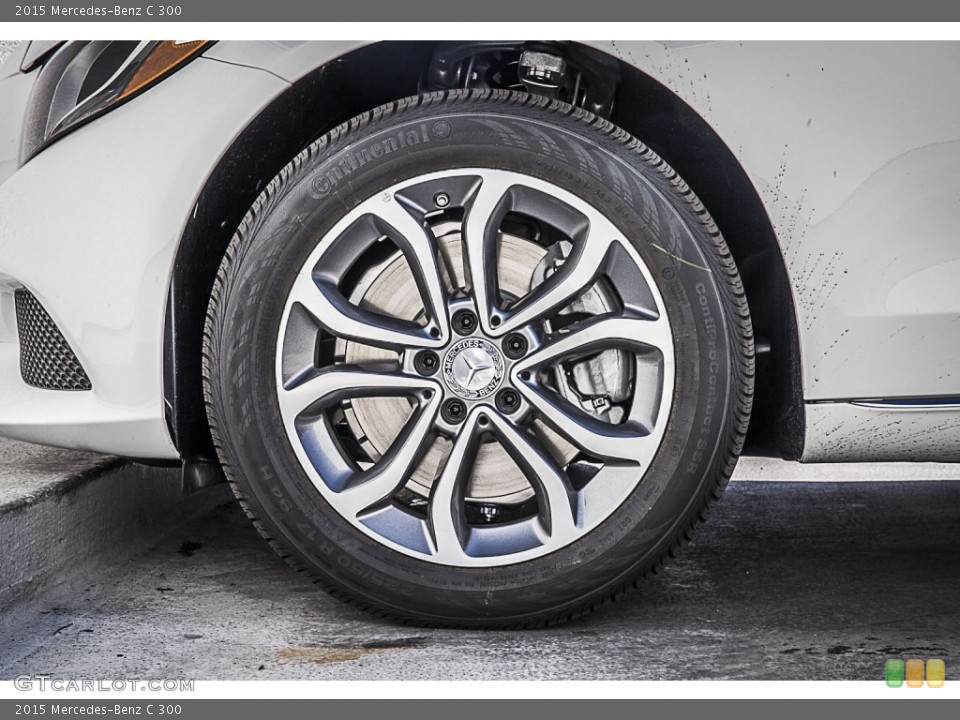 2015 Mercedes-Benz C 300 Wheel and Tire Photo #101417923