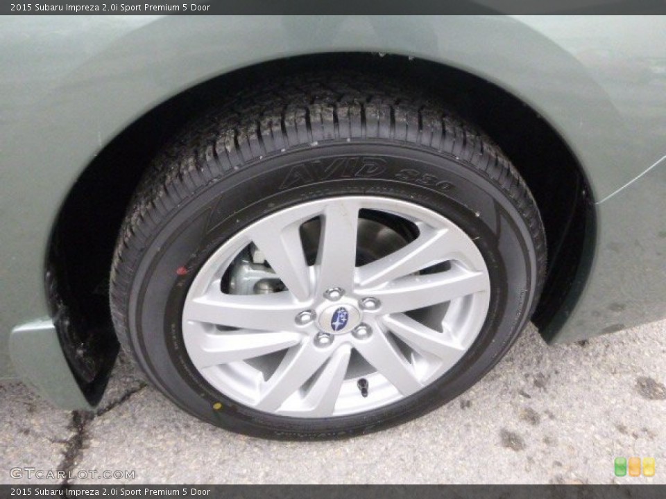 2015 Subaru Impreza 2.0i Sport Premium 5 Door Wheel and Tire Photo #101453919