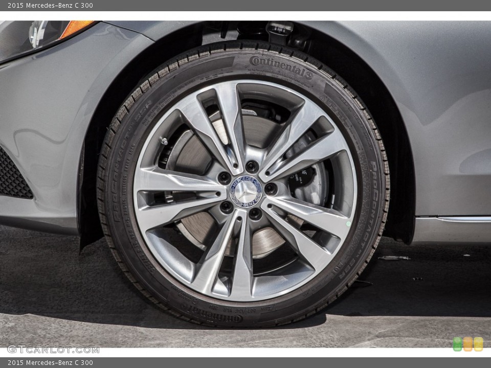2015 Mercedes-Benz C 300 Wheel and Tire Photo #101454402