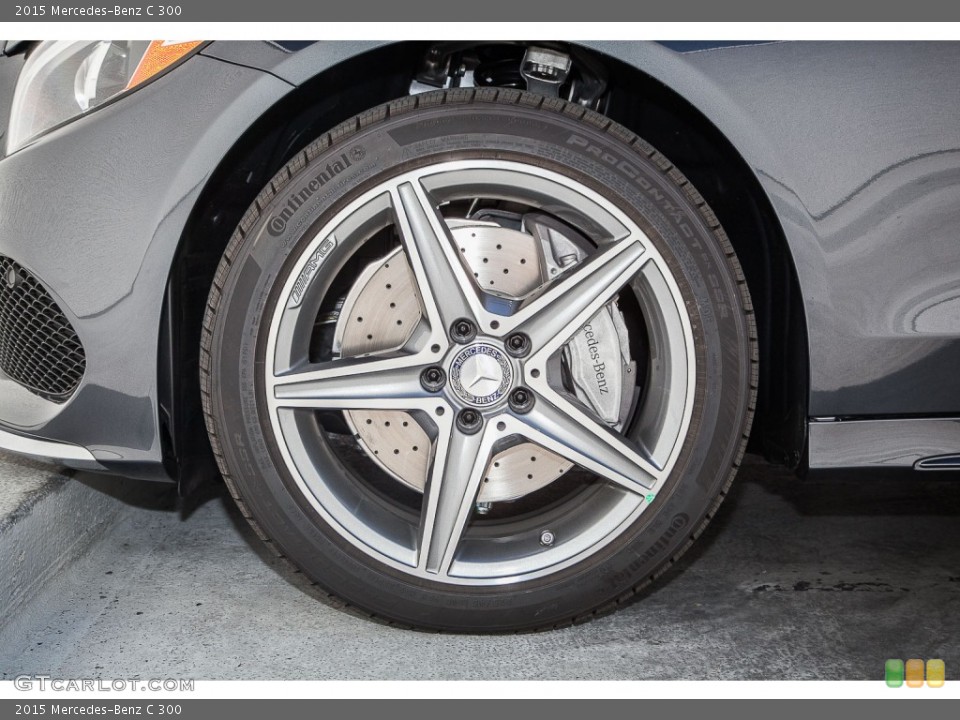 2015 Mercedes-Benz C 300 Wheel and Tire Photo #101454915