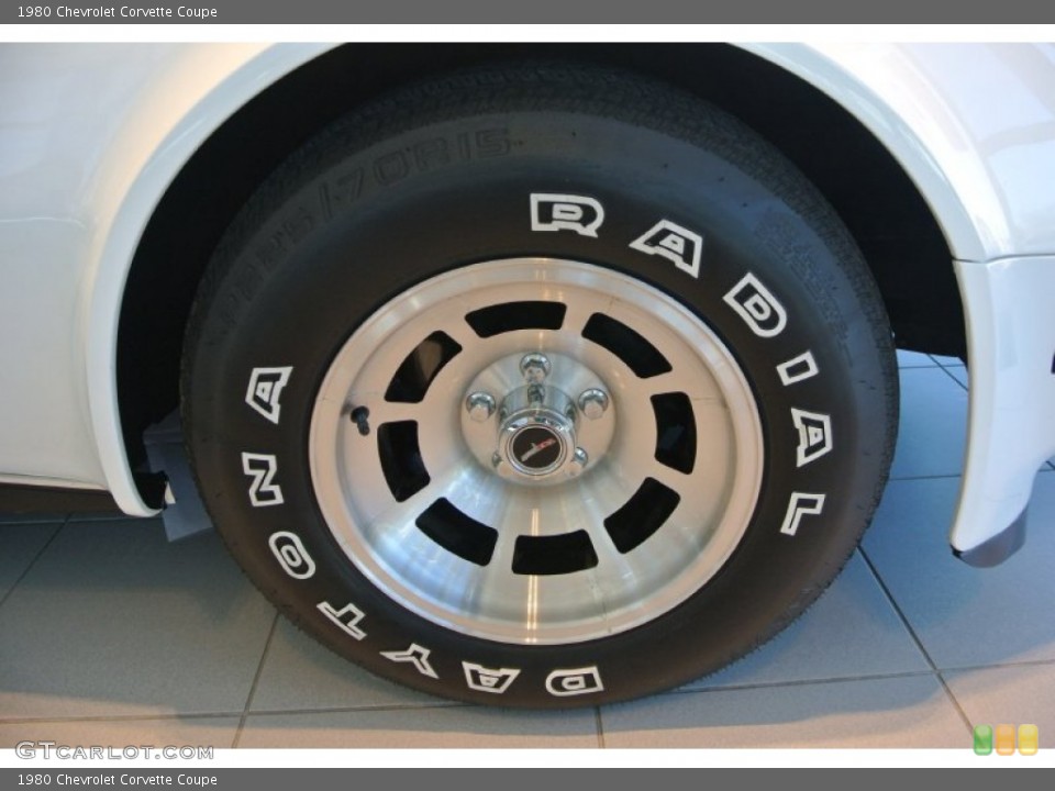 1980 Chevrolet Corvette Coupe Wheel and Tire Photo #101456985