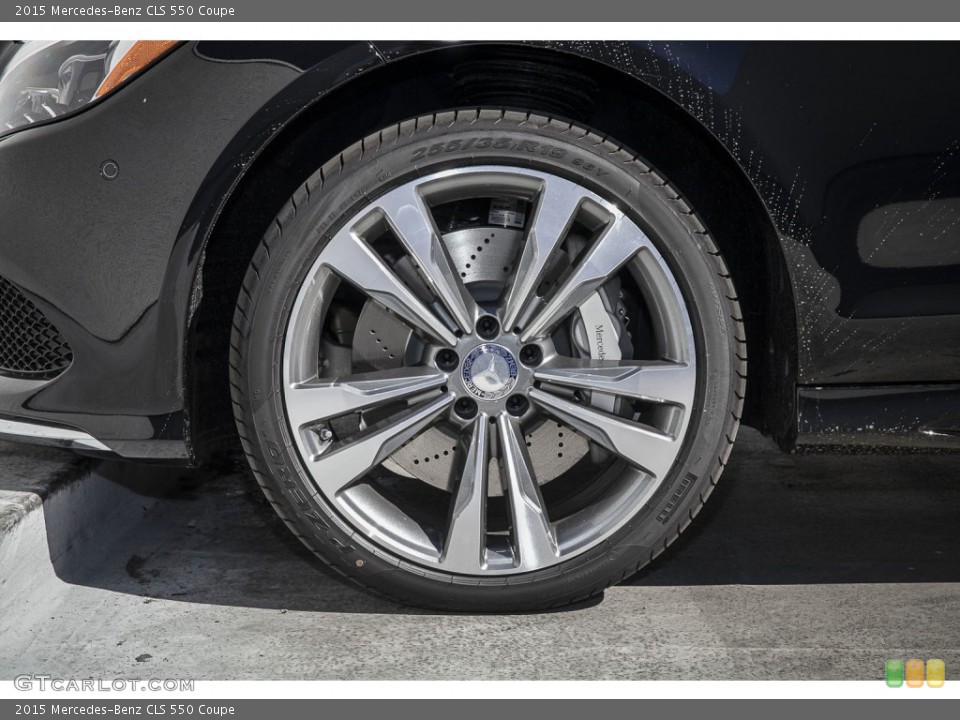 2015 Mercedes-Benz CLS 550 Coupe Wheel and Tire Photo #101457381