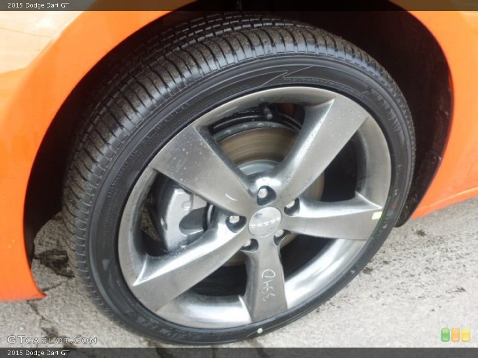 2015 Dodge Dart GT Wheel and Tire Photo #101459931