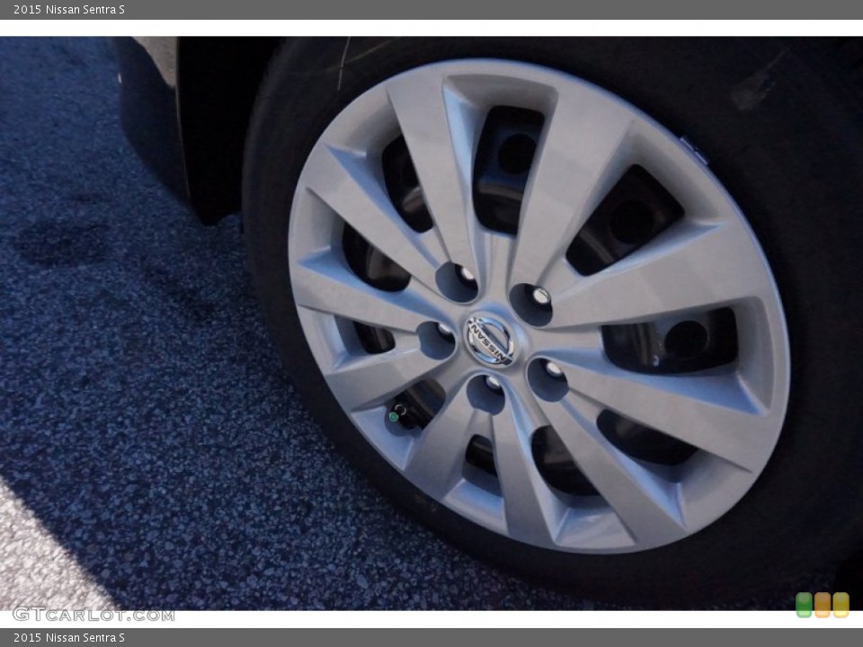 2015 Nissan Sentra S Wheel and Tire Photo #101466000