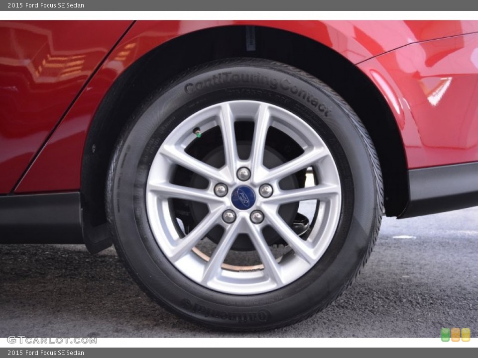 2015 Ford Focus SE Sedan Wheel and Tire Photo #101471088