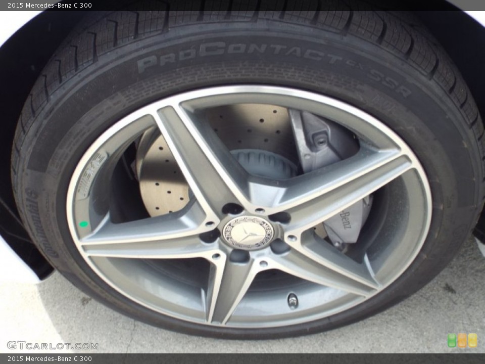 2015 Mercedes-Benz C 300 Wheel and Tire Photo #101478129