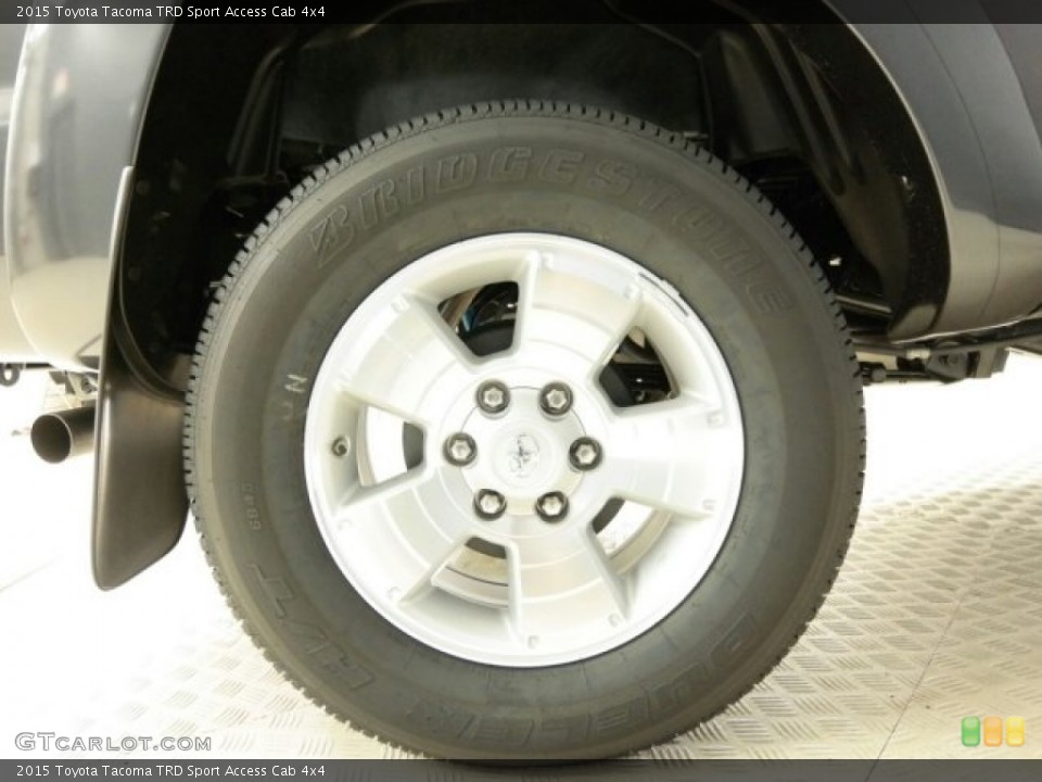 2015 Toyota Tacoma TRD Sport Access Cab 4x4 Wheel and Tire Photo #101480310